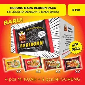 8 Pcs Burung Dara Instan Reborn Pack