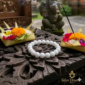 [COD] GELANG MANIE GAJAH ORIGINAL - Dim 10mm - Nature Alam - 2 Alam - Gelang Fashion Pria Wanita -TAKSU DEWATA BALI