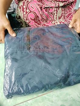 Product Review of 100k Dpt 5Pcs Celana Kanvas Semi Jeans Kolor Harian Santai Abu Cargo Karet Melar Nyaman Lembut Casual Pria from w**i 1
