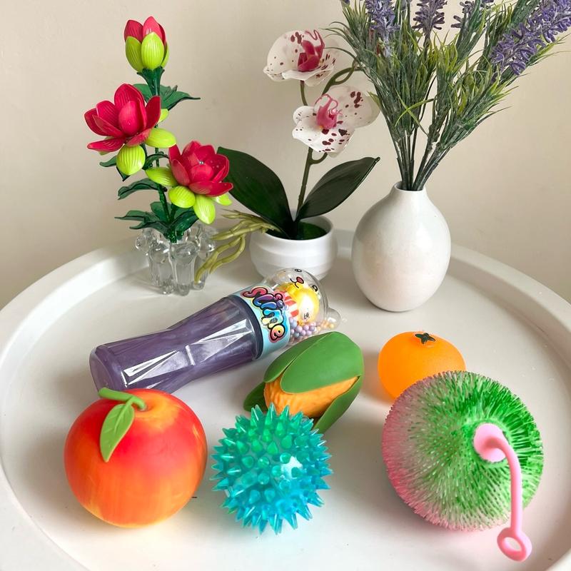 Sensory taktil on the go - NEW! FRUIT SERIES mainan squishy sensory play lucu gemas edukatif latihan anak picky eater 2