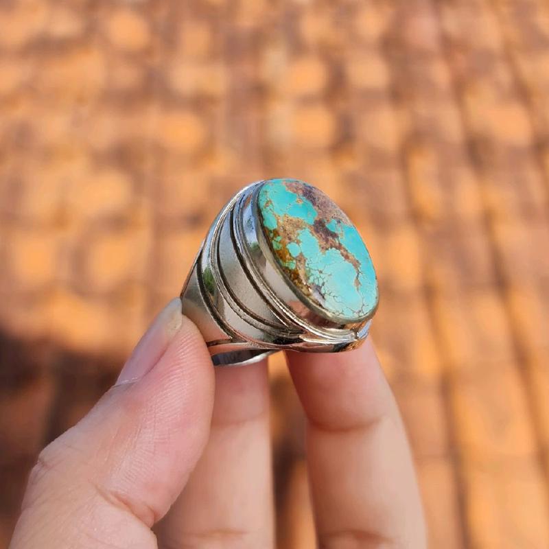 Cincin PIRUS PERSIA JAMINAN BARANG ASLI 100% pirus 2