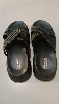 Product Review of [MACKER'S] 2433 Sandal Slop Tali Silang Sandal Karet Wanita Tinggi Tebal Ringan Kasual Anti Licin from F**a W**i 0