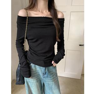 Áo Dài Tay Cổ Chữ V Thanh Lịch, Áo Thun Cơ Bản Thường Ngày Cho Nữ, Hàng Mới Về Mùa Thu, Thời Trang, Đồ Mặc Hàng Ngày Thiết Yếu Cho Cô Ấy, 7580 #