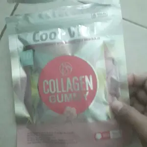 Coolvita Collagen Gummy Kemasan 1 Pouch | Gummy Kesehatan Ibu dan Anak | Kolagen untuk Menjaga Kesehatan Kulit | Original dan BPOM