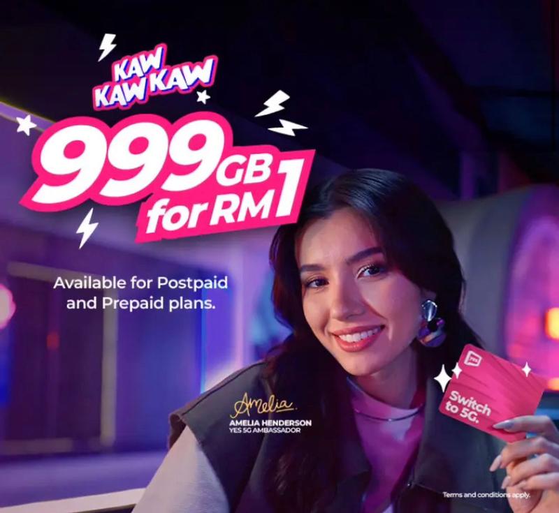 Simkad Prepaid YES 5G Unlimited ( SIM KAD ) - TikTok Shop Malaysia