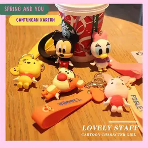 Spring And You - Gantungan Kunci / Gantungan Tas Kartun Action Figure Premium Keychain