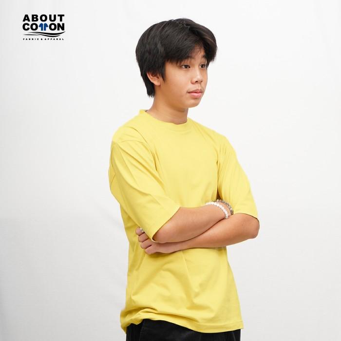 s Short Sleeve 30’S – Pilihan Warna Kuning Lengkap 2