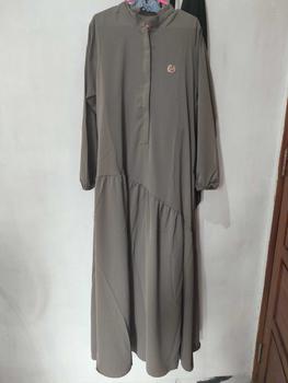 Product Review of By Dolla - Sabiya Gamis - Gamis Hari Raya - Gamis Harian - Gamis Polos - Nyaman Lembut Dingin Wanita Dress Muslim Mewah from N**7 0