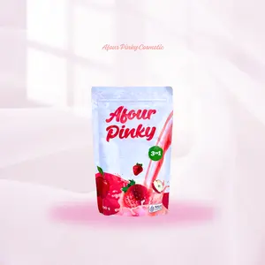 Minuman 3in1 Rasa Stroberi by Afour Pinky