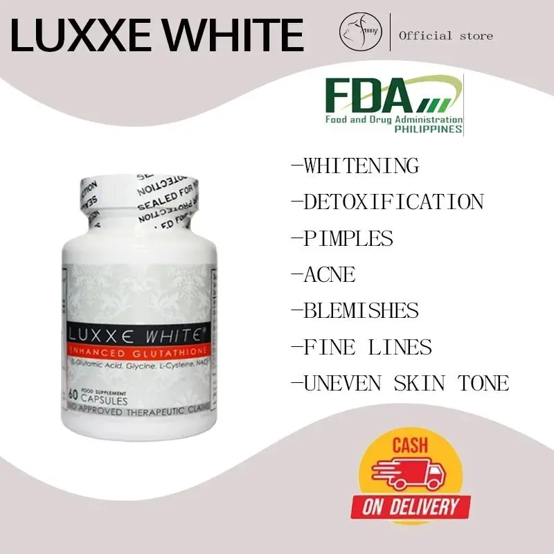 LUXXE WHITE Glutathione Capsules 60pcs - Skin Whitening Anti-Aging Treatment for Acne & Blemishes - Enhances Skin Tone & Promotes Youthful Skin - TikTok Shop Philippines LUXXE WHITE Glutathione Capsules 60pcs - Skin Whitening Anti-Aging Treatment for Acne & Blemishes - Enhances Skin Tone & Promotes Youthful Skin - TikTok Shop Philippines