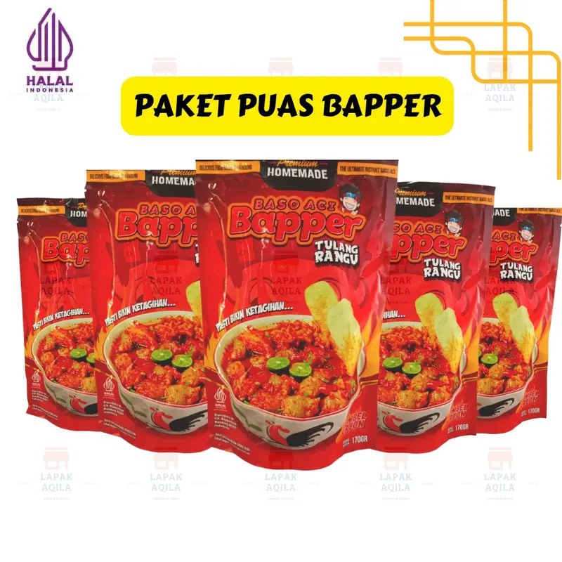 Baso Aci Bapper paket 5 Pcs 1