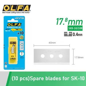 OLFA SKB-10 Refill Pisau Cutter SKB-10/10B (10pcs/pack) Spare Blade For SK-10