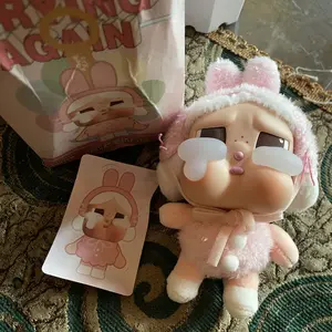 POP MART CRYBABY Crying Again Series - Vinyl Face Plush Blind Box