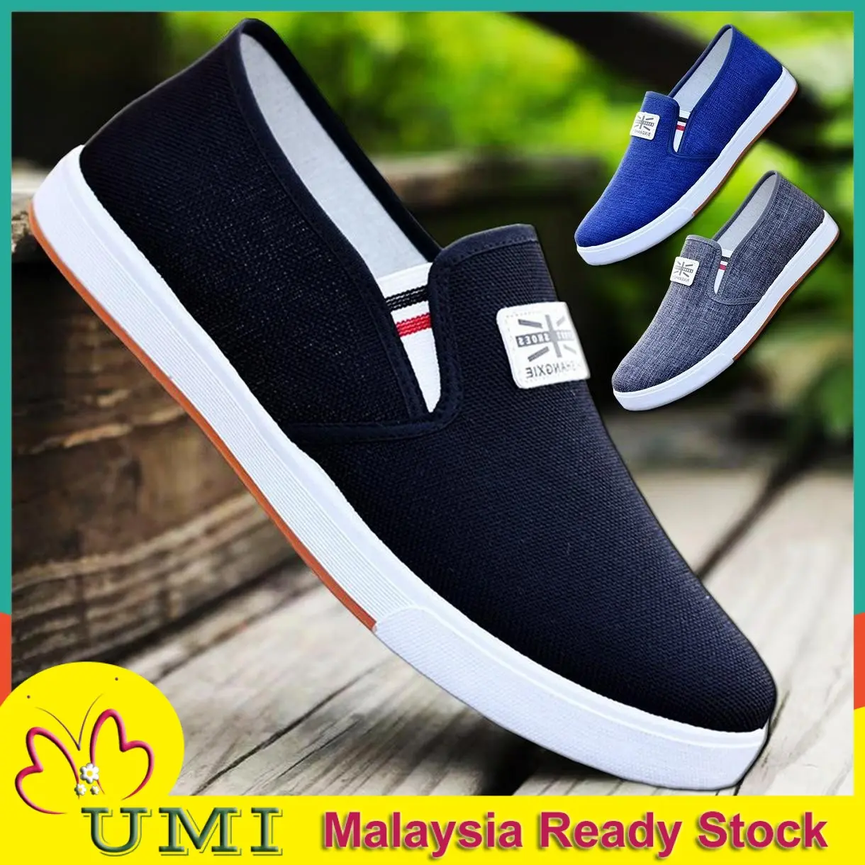 【Ready Stock】 UMI US309 Men's Sneakers Sport Kasut Lelaki Men Sneaker Outdoor Shoe Man Shoes Travel Casual Sekolah Women