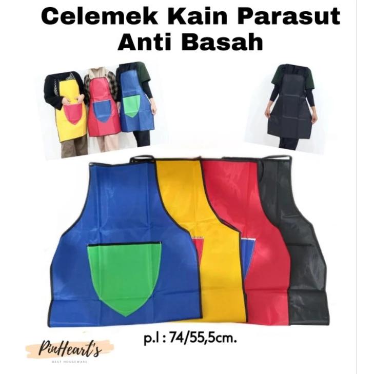 CELEMEK KAIN PARASUT / CELEMEK DAPUR / CELEMEK KOKI KAIN PARASUT - Shop ...