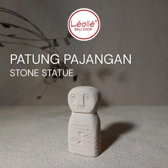 Gambar Leolle Bali Patung Pajangan Sumba Tribal Ukiran Batu Paras | Bali Stone Statue Hiasan Meja Kerja Aesthetic | Dekorasi Interior Ethnic Modern | Ornamen Batu Alam Khas Bali | Souvenir Premium Luxury | High Quality Handcrafted | Home Office Decor dari Leolle Bali Kota Denpasar Tokopedia