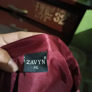 Zavyn Setelan Piyama Satin PP Pria Long Sleeve
