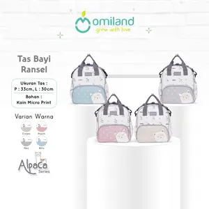 Omiland Tas Bayi Ransel Alpaca Series OT04021 OT04022 OT04023 OT04024