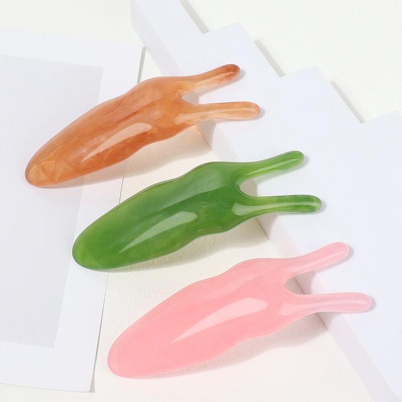 Promo Kecantikan // Alat Pijat Gua Sha Board Kristal Alami Untuk Kepala Hidung Dan Mata 5