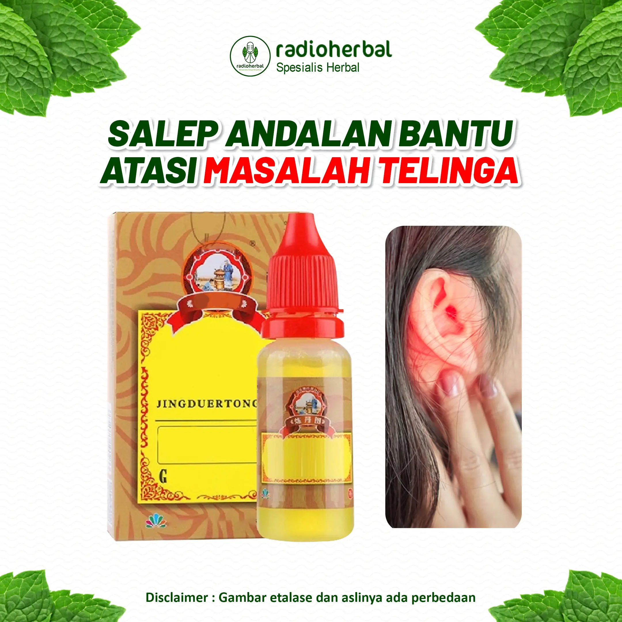 Tetes Jingdurtengye Bantu Atasi Masalah Telinga