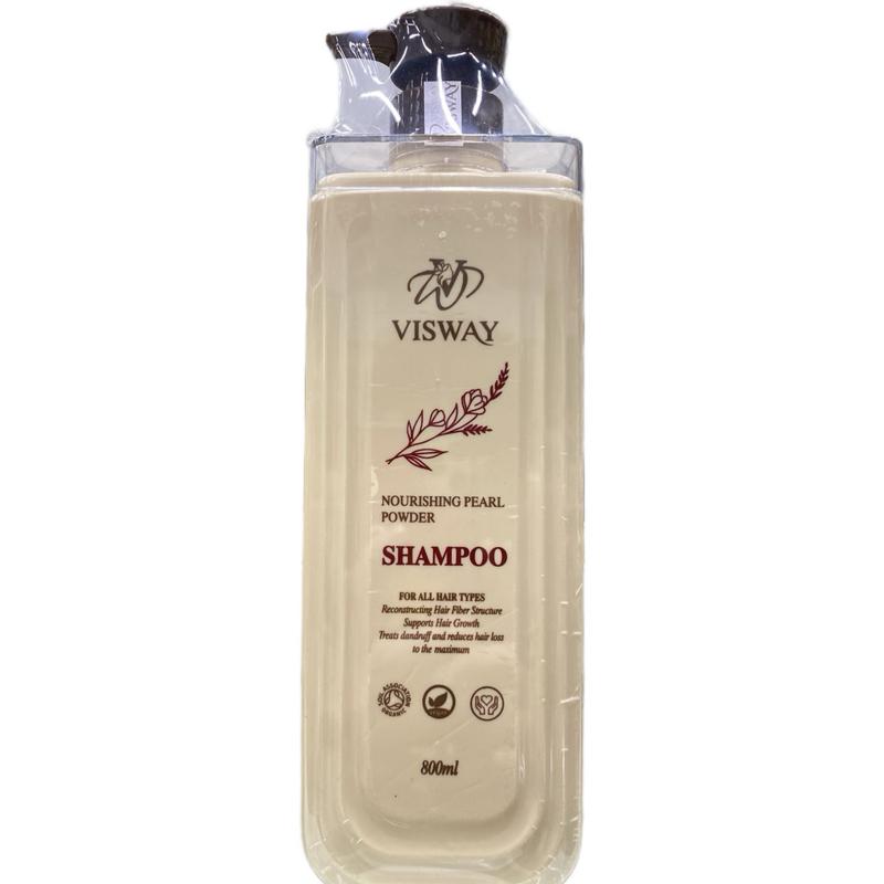 Dầu Gội & Dầu Xả VisWay Phục Hồi Tóc Hư Tổn, Khô Sơ Sau Khi Uốn, Duỗi, Nhuộm & Tẩy Tóc. Ngăn Ngừa Rụng, Kích Thích Mọc Tóc. 800ml & 2000ml. Mua 1 Cặp Tặng 1 Chai Serum Kích Thích Mọc Tóc.