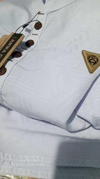 Product Review of Baju Koko Kurta Pria Motif Embos Terbaru Original Anwa Terlaris Atasan Dewasa Hitam Cream Kuning Maroon Navy Muslim Nyaman Putih Lembut  Variasi Panjang Pendek Tebal Katun Kombinasi Kerah Oblong from a**o 0