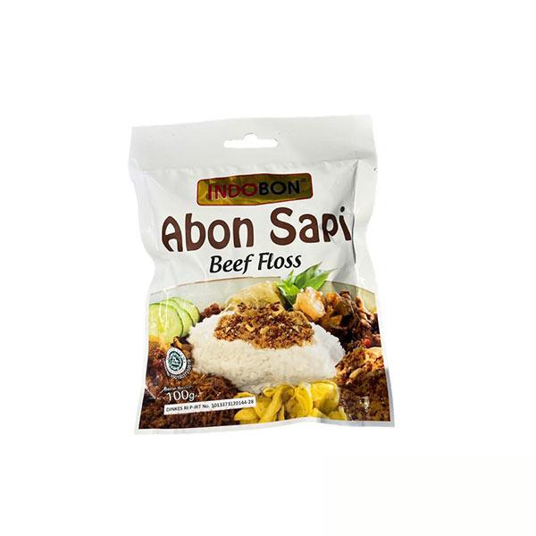 Gambar INDOBON ABON SAPI 100 GRAM dari Hypermart Cyberpark Kota Tangerang Tokopedia