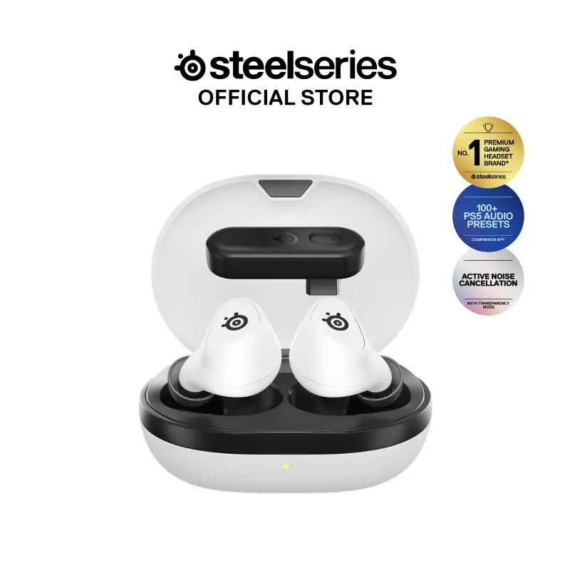 Steelseries Arctis GAMEBUDS for PlayStation - TWS Bluetooth Gaming Earbuds 5