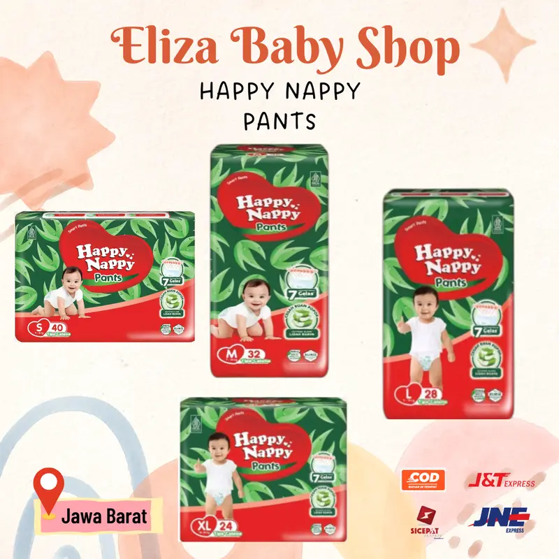 (PROMO 1 BALL) Mamy Poko, Merries, Baby Happy, Sweety, Happy Nappy, Sensi, Makuku dan merek yang lainnya ukuran NBS, S,M,L,XL,XXL. Bayi Diapers 1