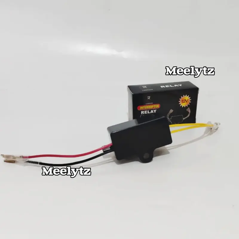 RELAY KLAKSON DC 12volt  Putus Putus  setelan Universal 1