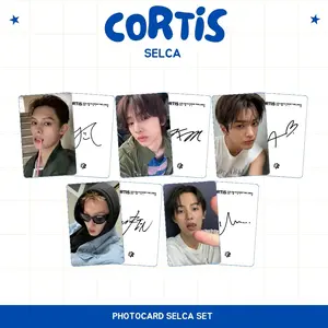 PHOTOCARD CORTIS SELCA 2SISI 5 PCS KPOP CARDS UNOFFICIAL JAMES JUHOON KEONHO MARTIN SEONGHYEON