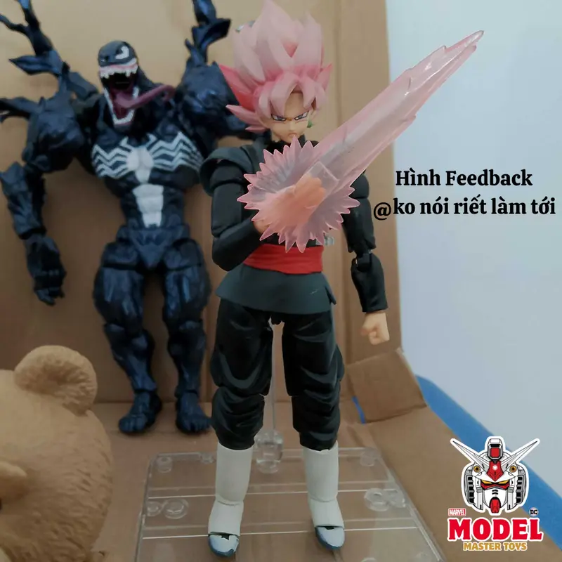 SHF Mô hình Hành Động Chất Lượng Cao "Black Goku - Dragonball Super - 7 Viên Ngọc Rồng" (BL) Đồ Chơi Có Khớp Toys Mô Hình Anime Manga Mô Hình Trang Trí Sưu Tầm Trưng Bày 3
