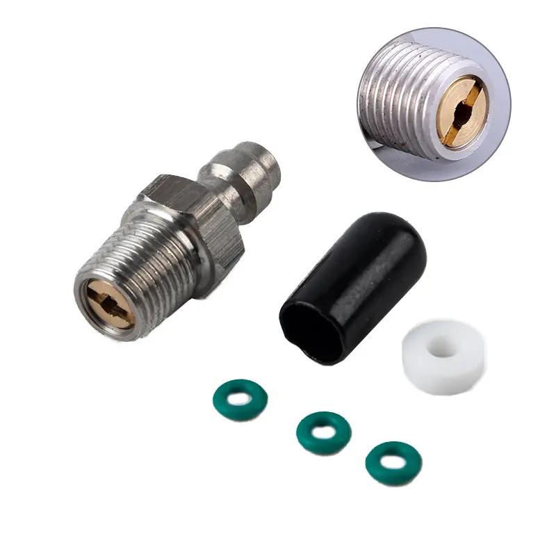 bộ nối nhanh khí nén 8 mm m10x1 cắm nam bộ chuyển đổi phù hợp với 1/8npt