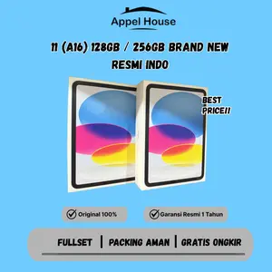 (All Creator) Apple Ipad Gen 11 Wifi/Celluler Garansi Resmi Indo TAM GDN Brand New