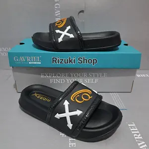 Sendal Selop Karet Anak dan Dewasa Terbaru Termurah Sendal slide Pria