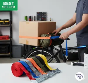 Tali Sabuk pengikat Barang Tali Serbaguna Tali Bagasi Sepeda Tali Moto