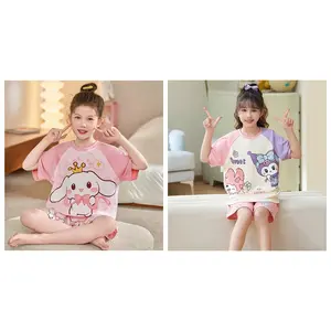 setelan baju santai anak cewek dengan motif gemes  size S M L XL XXL