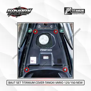 Baut Titanium set cover tangki vario 125/150