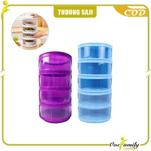 [COD] OFM C418 Food Cover Penutup Makanan Hangat Anti Debu Tudung Saji Susun Bertingkat