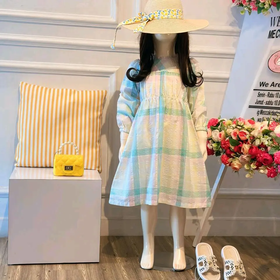 mc 466 gamis anak katun premium untuk umur 3-10tahun