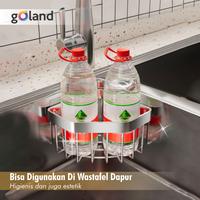 Gambar Goland Rak Spons Stainless Steel Anti Karat Sponge Storage Wastafel Sink - Silver  dari Goland Indonesia Kota Tangerang 4 Tokopedia