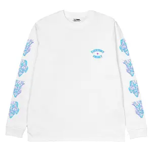 Freaky Tshirt Longsleeve Kirin White Tees Katun