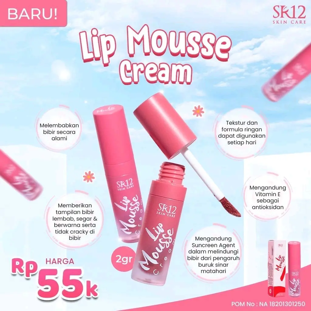 SR12 LIP MOUSSE LIP MATTE CREAM
