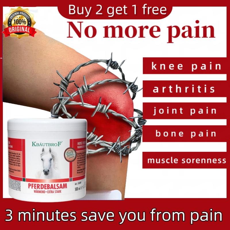 Knee Pain Relief German Horse Chestnut Cream Massage Balm Ge - TikTok ...