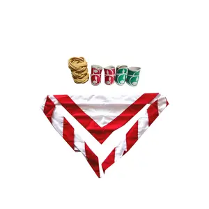 Syal Hasduk Merah Putih Dan Kolong Sekolah SD Perlengkapan Pramuka Anak Laki-Laki Perempuan Bahan Kanvas