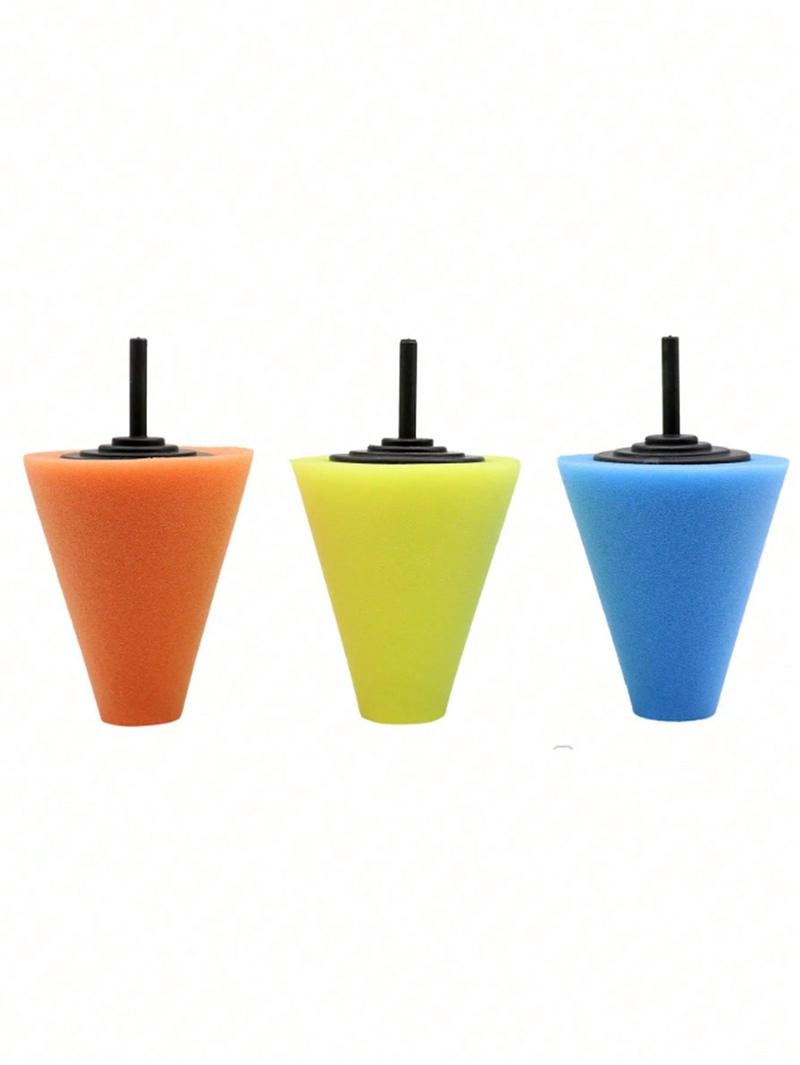 Product Introduction of 1pc car polishing disc wheel rim polishing waxing sponge wheel cone polishing sponge 5