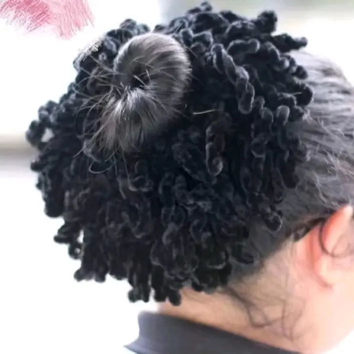 Ikat rambut ubur-ubur besar, kuat dan tahan lepas (Cepol scrunchie) 2