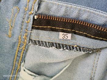 Product Review of Celana cutbray wanita jumbo premium -Celana jeans cutbray jumbo-Highwaist cutbray jeans jumbo Polos. Panjang Stretch Cewek from s**n 1
