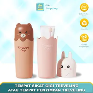 Tempat Sikat Gigi Traveling / Tempat Penyimpan Treveling