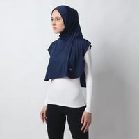Gambar HIA Everywear Reezalin Sport Hijab Instan Antem Slim Spandex Premium Polos Pad Panjang Muslim Kerudung Nyaman Casual Sporty Printing Sporty Printing Navy Rayon Variasi - NAVY dari HIA EveryWear Kota Bandung 3 Tokopedia